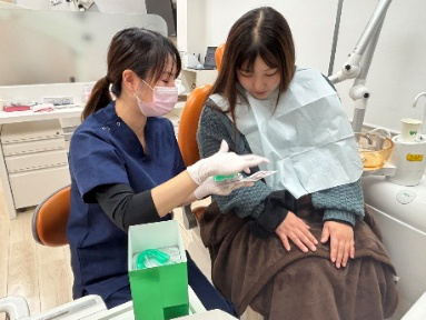 ホームホワイトニングの説明